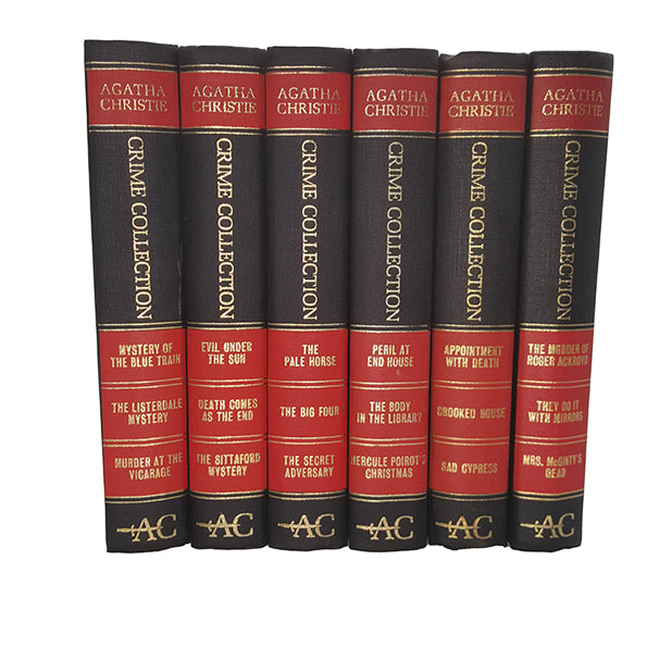 Agatha Christie Crime Collection - 6 Books - Hamlyn, 1969