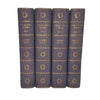 Poems by Alfred Noyes I-IV (4 Leatherbound Books)