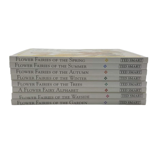 Cicely Mary Barker's Flower Fairies Series (8 White Books)