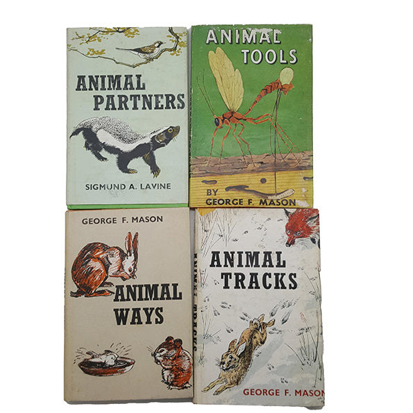 Animal Tracks, Tools, Ways, Partners (4 Books)