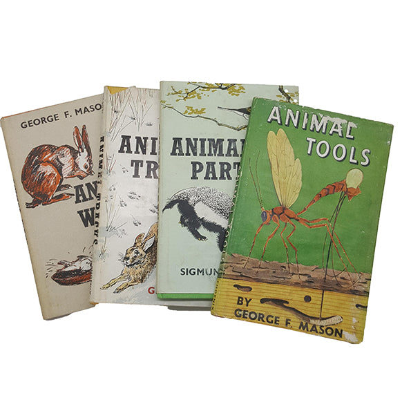 Animal Tracks, Tools, Ways, Partners (4 Books)