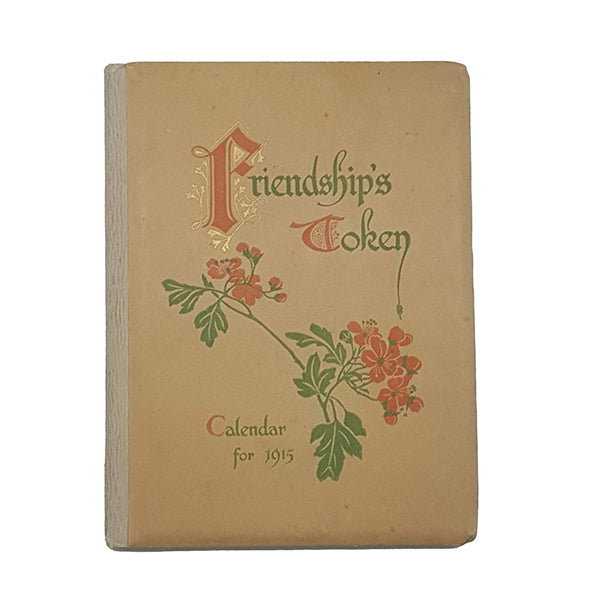 Friendship's Token Calendar for 1915