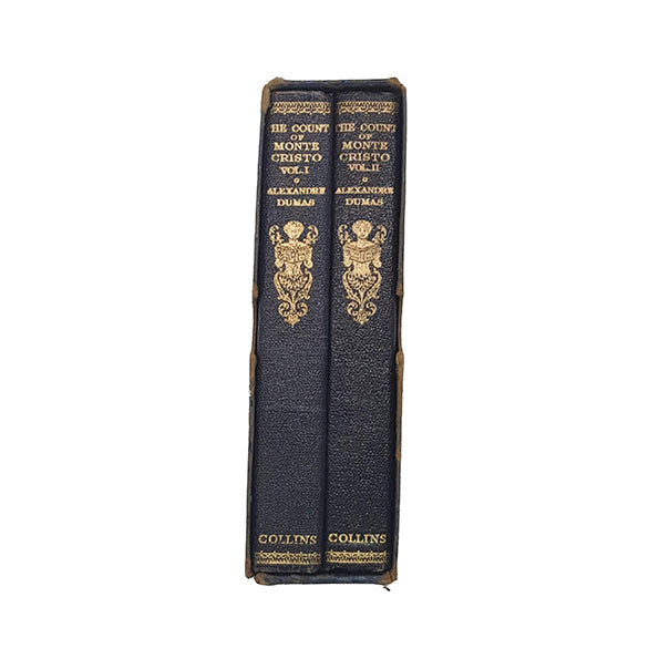 Alexandre Dumas' The Count of Monte Cristo Vol. 1 &amp; 2 - Collins, 2 books in slipcase