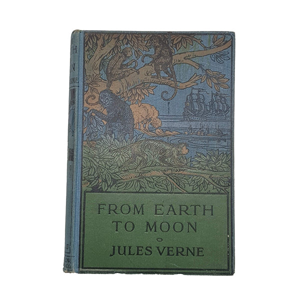 From the Earth to the Moon by Jules Verne - Sampson Low, 1919