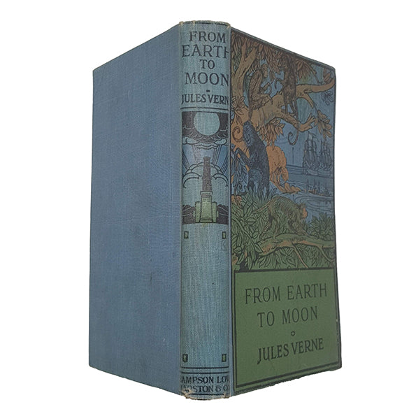 From the Earth to the Moon by Jules Verne - Sampson Low, 1919