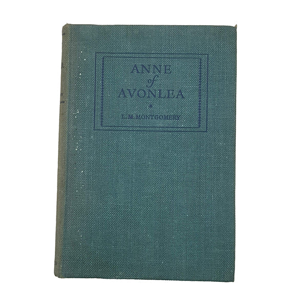 Anne of Avonlea by L. M. Montgomery - Harrap, 1946