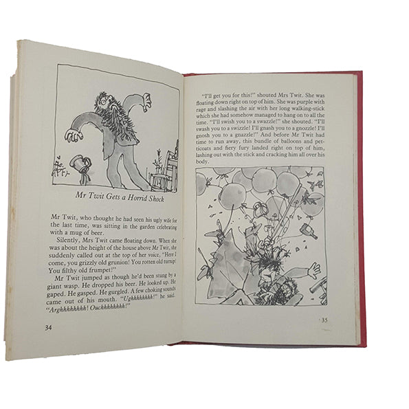 Roald Dahl's The Twits - 1st Edition, Jonathan Cape, 1980