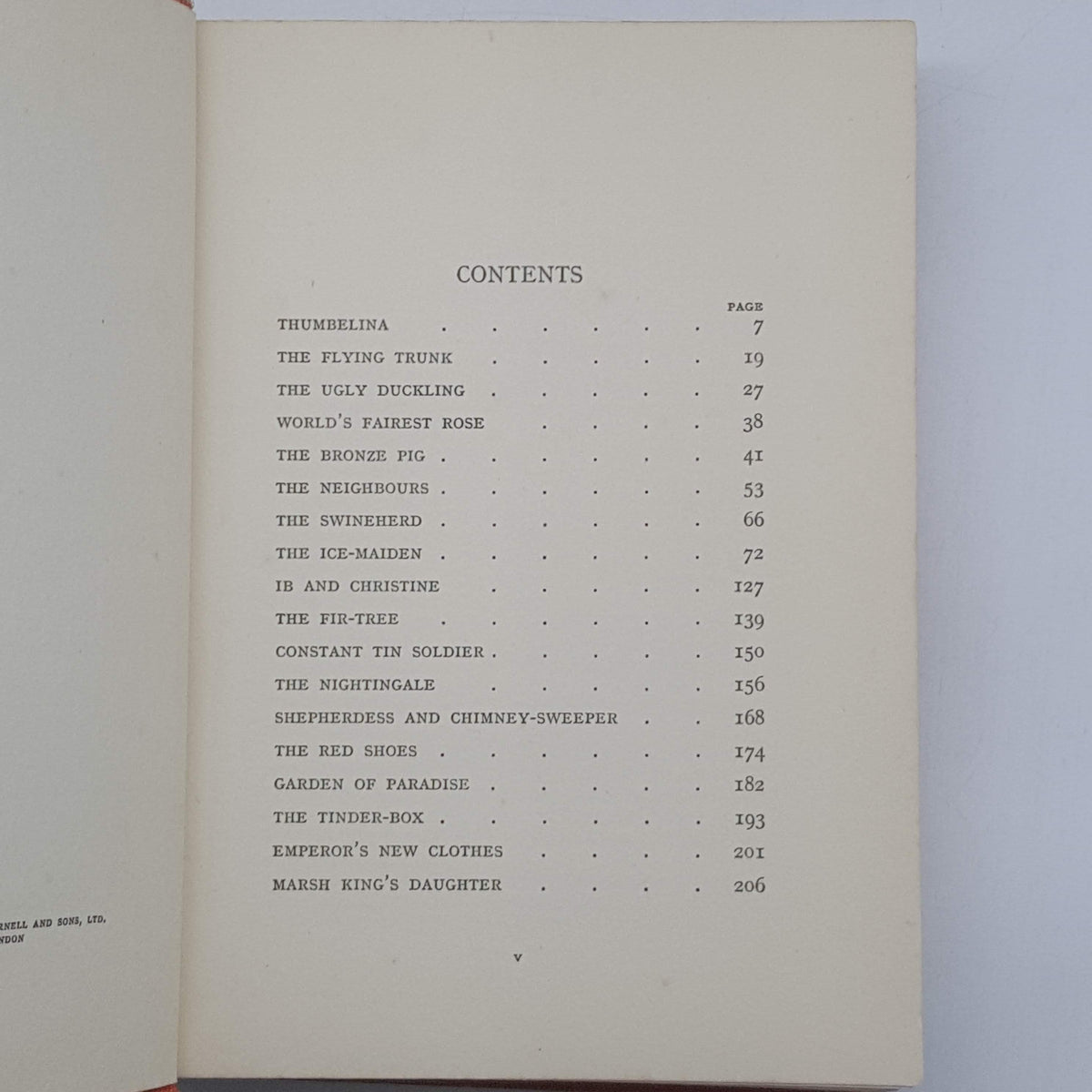 Hans Andersen's Fairy Tales - Juvenile Productions Ltd.