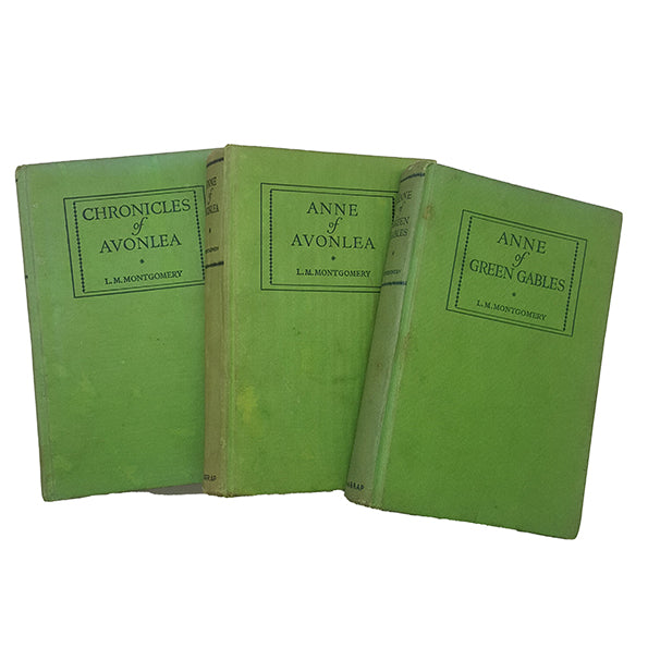 L. M. Montgomery's Anne of Green Gables Collection - Harrap (3 Books)