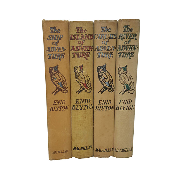 Enid Blyton Adventure Collection - Macmillan, c.1950 (4 Books)