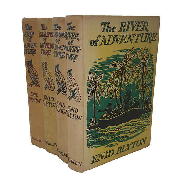 Enid Blyton Adventure Collection - Macmillan, c.1950 (4 Books)