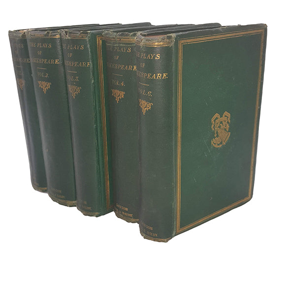 The Plays of William Shakespeare - Bell and Daldy, 1864 (5 Books)