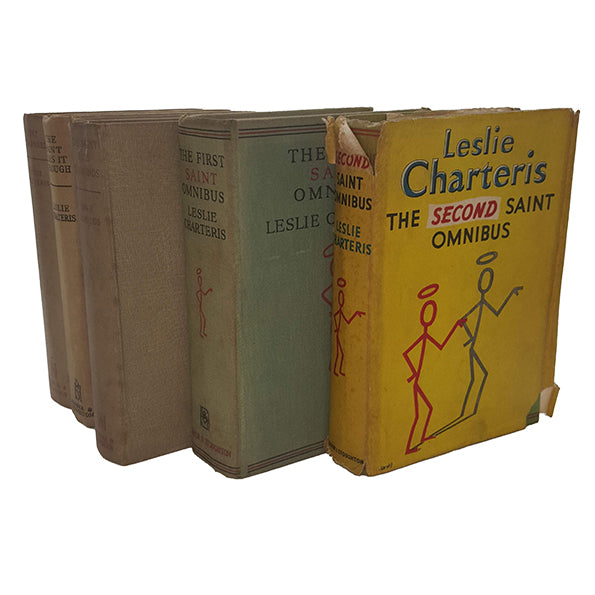 Leslie Charteris' The Saint (6 Book Collection) Hodder and Stoughton, 1950s