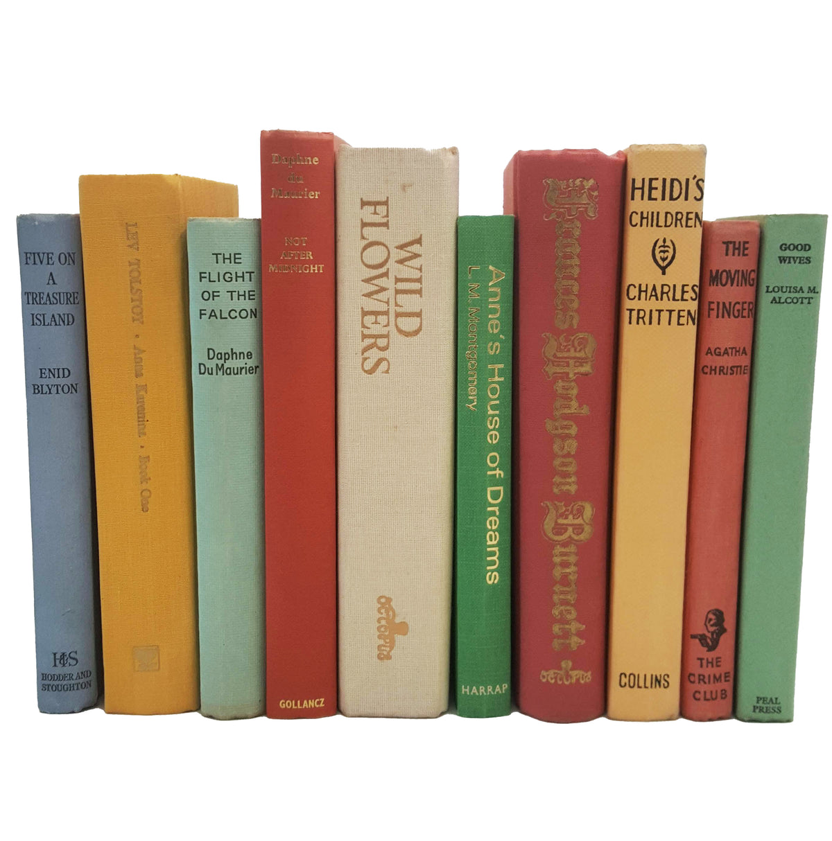 Books By The Metre: Vintage Pastel