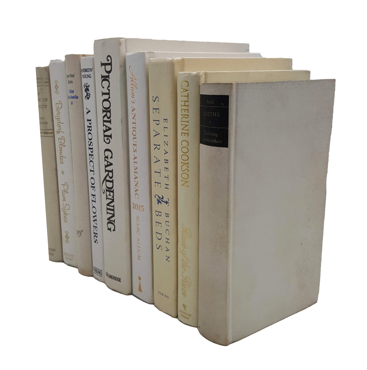 Books by the Metre: White &amp; Cream