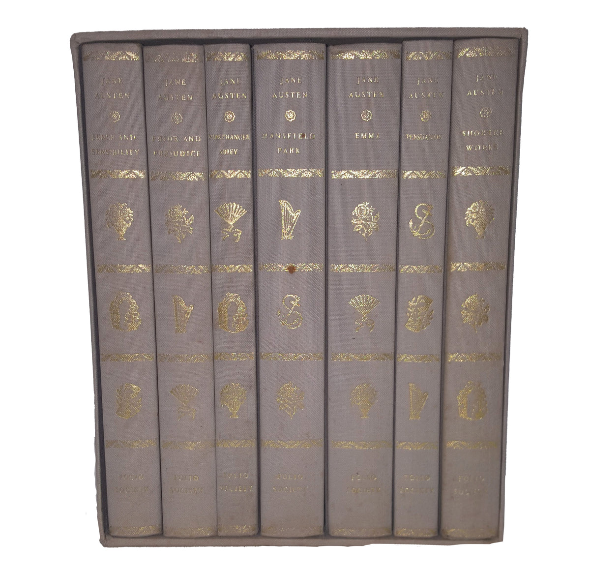 Jane Austen Complete Novels - Folio 1988 (7 Books in slipcase)