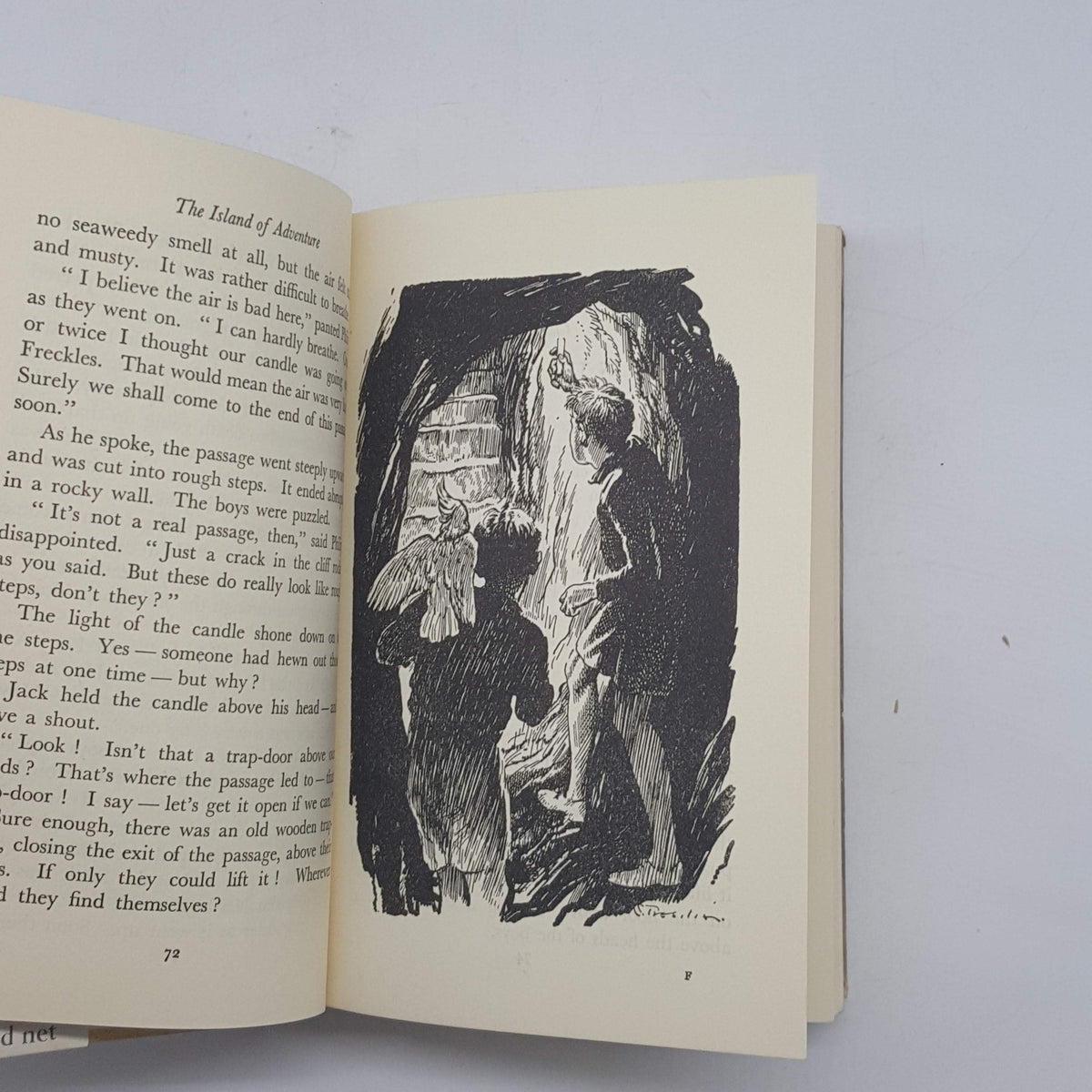 Enid Blyton's The Island of Adventure - Macmillan, 1964