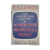 C. S. Lewis’s Screwtape Letters & Screwtape Proposes A Toast - Bles, 1966