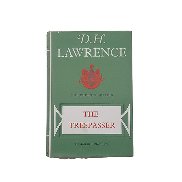 D. H. Lawrence's The Trespasser - Heinemann, 1970