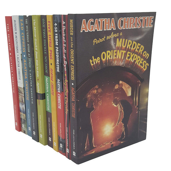 Agatha Christie Collected Works - The Times (10 Paperbacks)