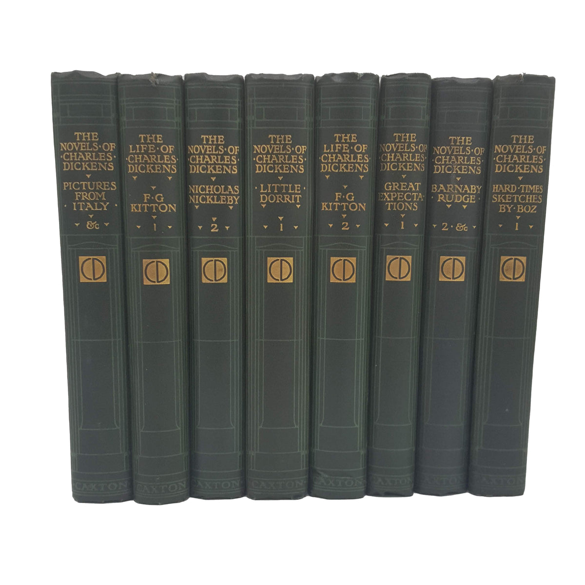 Charles Dickens' Collected Works - Caxton,c.1890 (24 Books)
