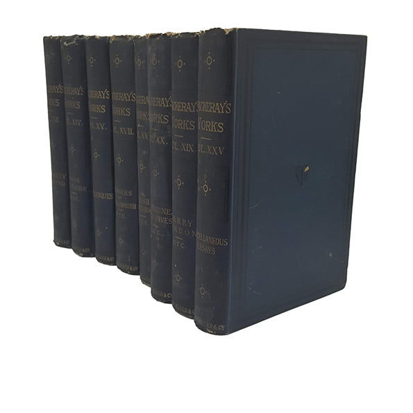 W. M. Thackeray Collected Works, 1886 - Smith, Elder (16 Books)