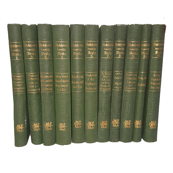 Shakespeare's Dramatiche Werke (11 Books) German