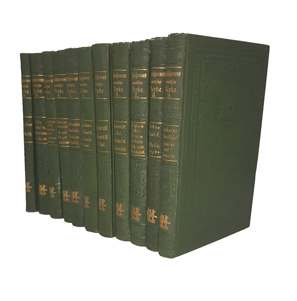 Shakespeare's Dramatiche Werke (11 Books) German