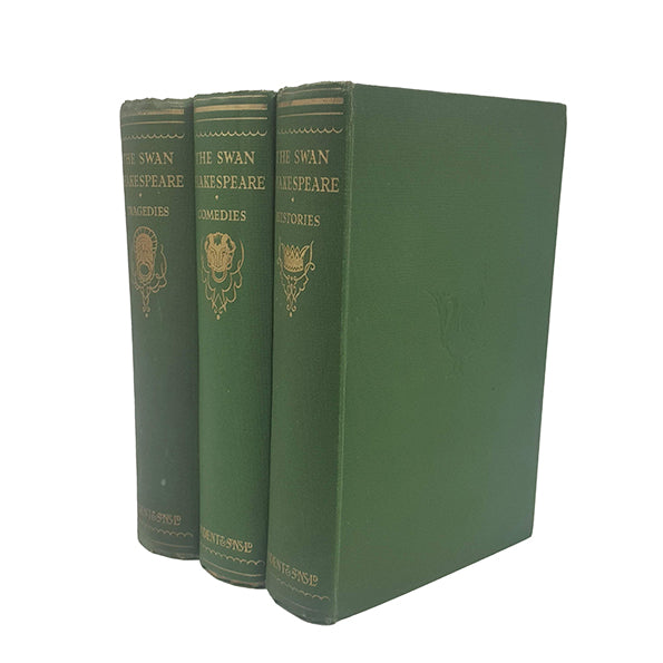 The Swan Shakespeare: A Player's Edition, Comedies, Tragedies, Histories (3 Books) J. M. Dent, 1930
