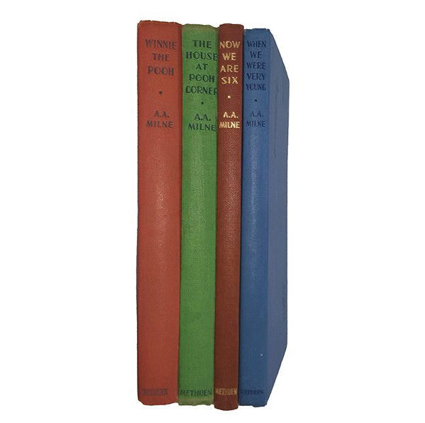 A. A. Milne’s Winnie The Pooh Collection - Methuen, c.1960 (4 Books)