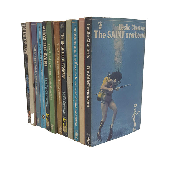 Leslie Charteris' The Saint (12 Book Collection) Hodder and Stoughton, 1950s