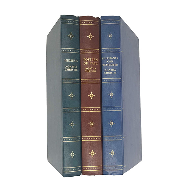 Agatha Christie's Nemesis, Elephants Can Remember, Postern of Fate - Companion, 1971 (3 Books)