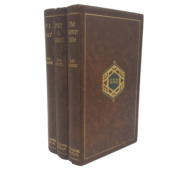A. A. Milne Collected Works (3 Brown Books)