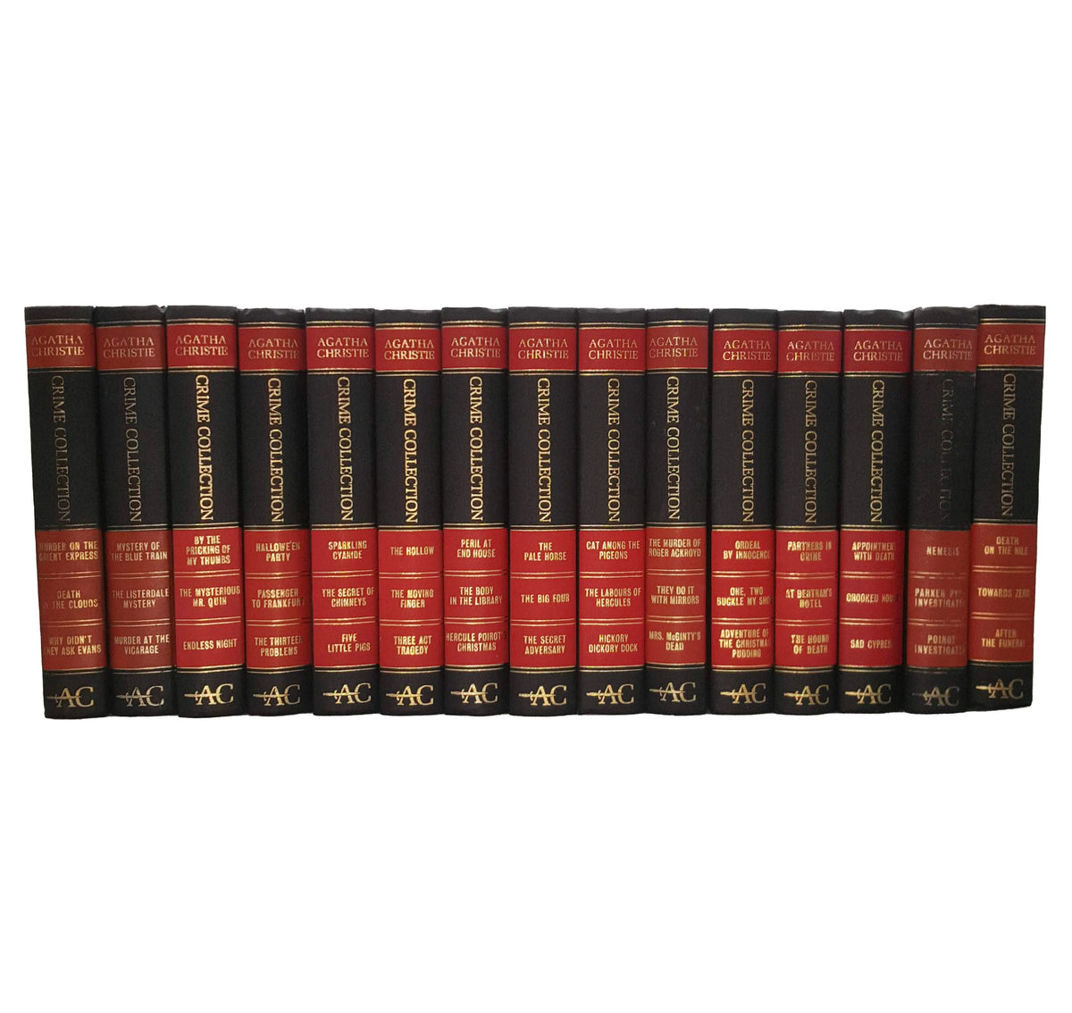 Agatha Christie Crime Collection - 15 Books - Hamlyn, c.1970