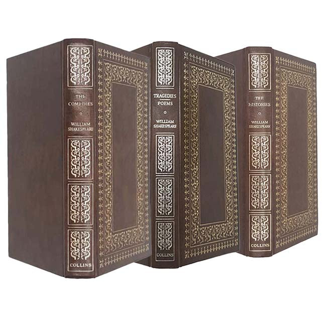 William Shakespeare's Comedies, Histories, Tragedies &amp; Poems (3 Books)