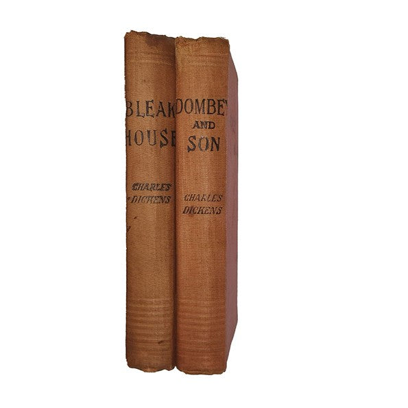 Charles Dickens' Bleak House &amp; Dombey and Son - (2 Books) Richard Edward King