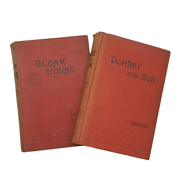 Charles Dickens' Bleak House &amp; Dombey and Son - (2 Books) Richard Edward King