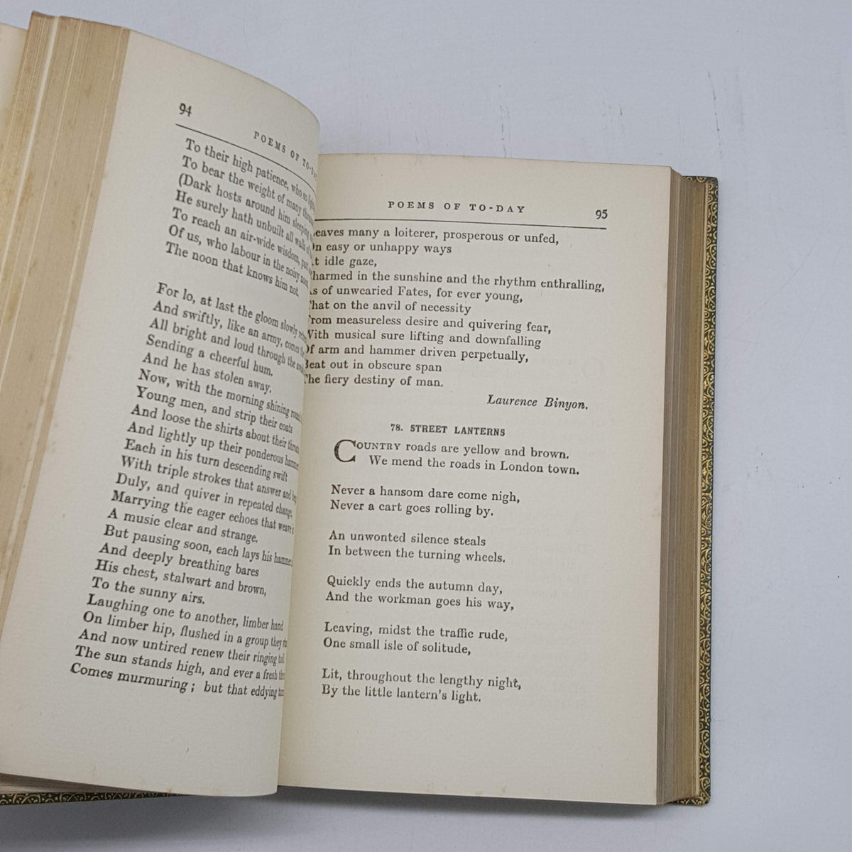 Poems of To-Day: First and Second Series - Sidgwick, 1928