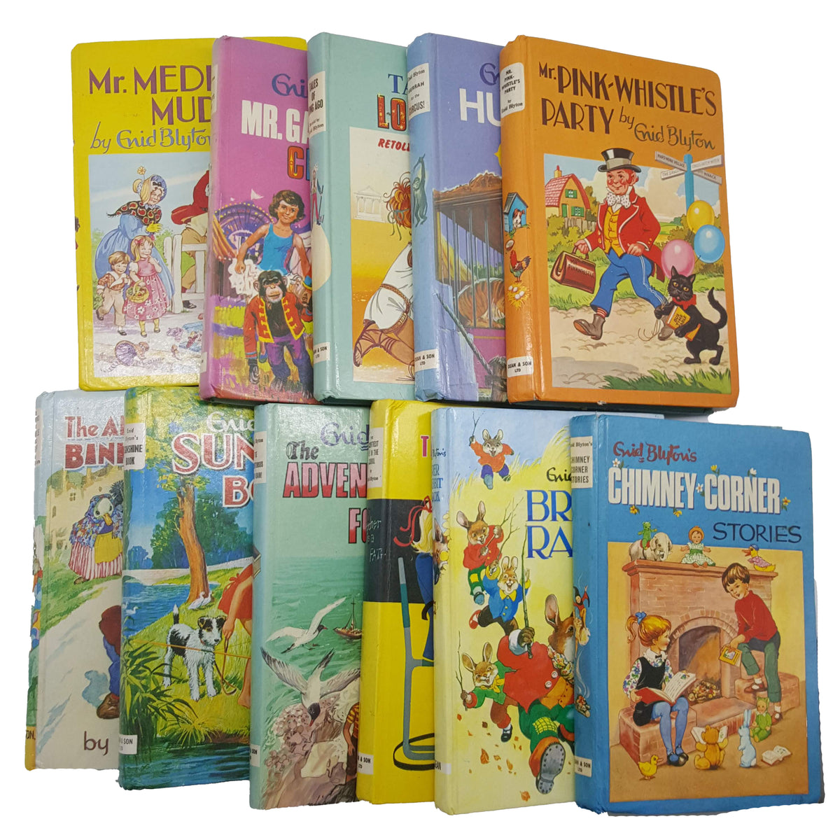 Enid Blyton Collected Works - Dean &amp; Son, c.1960s (11  Books)