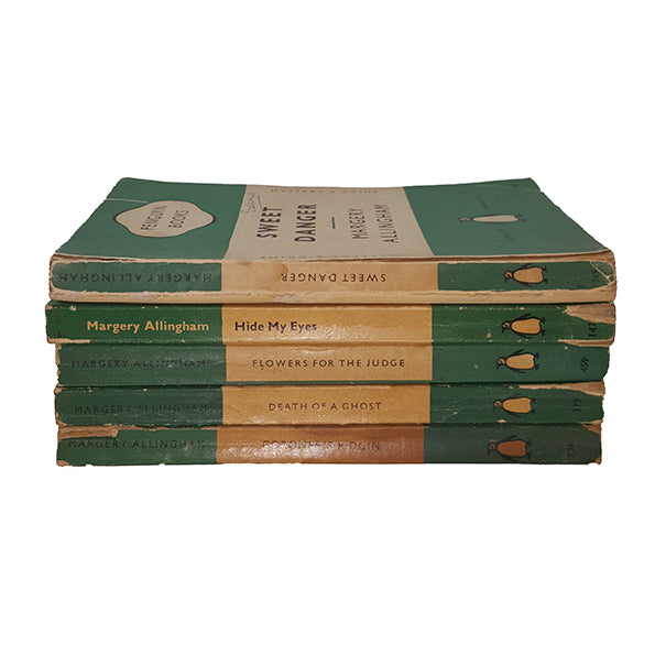 Margery Allingham Collected Works - Penguin, 1950s (5 Books)