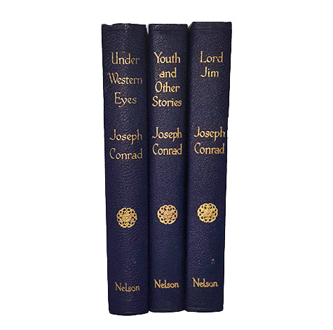 Joseph Conrad's Lord Jim; Youth &amp; Under Western Eyes - Nelson (3 Blue Books)