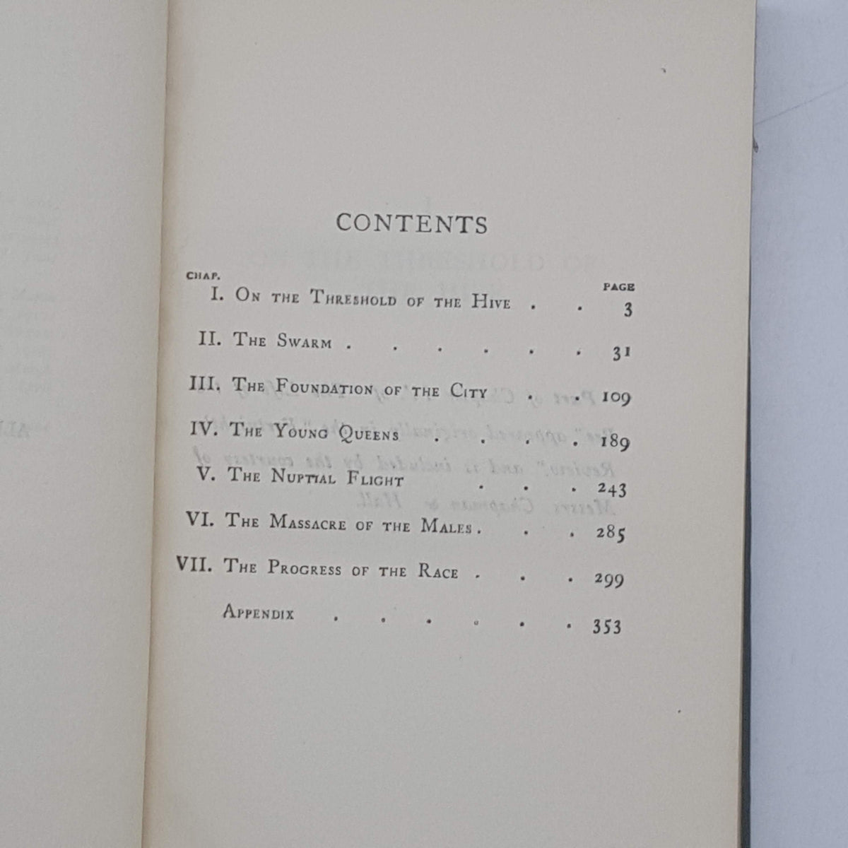 The Life of the Bee by Maurice Maeterlinck - Allen &amp; Unwin, 1912