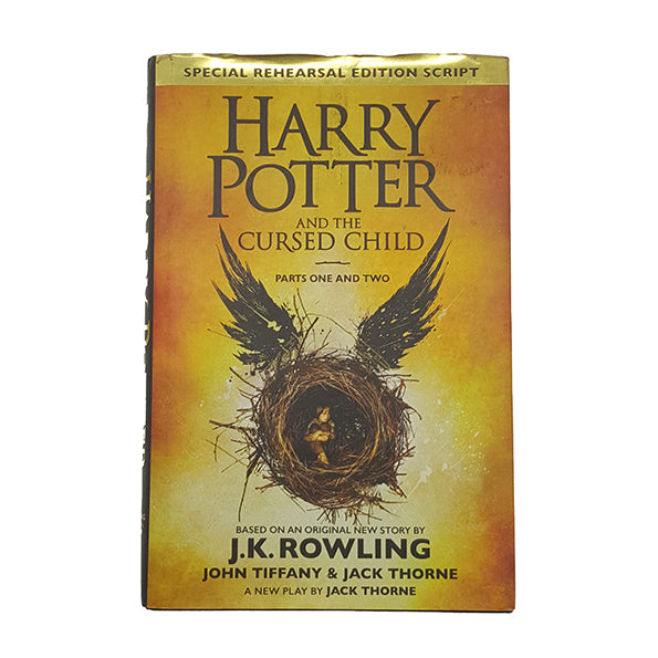 Harry Potter And The Cursed Child by J. K. Rowling - 1st Edition, Little Brown, 2016