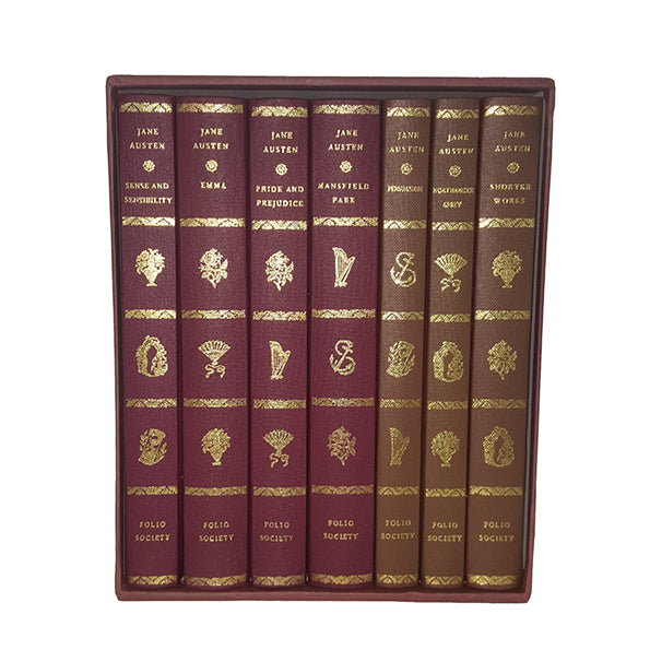 Jane Austen Complete Novels - Folio 1997 (7 Books in slipcase)