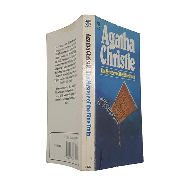 Agatha Christie's The Mystery of The Blue Train - Fontana, 1986