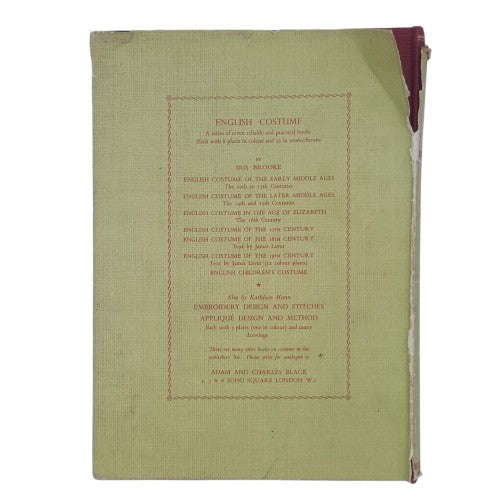 Peasant Costume in Europe by Kathleen Mann 1961