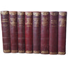 Charles Dickens 16 Burgundy Books - Hazell, Watson & Viney (16 Books)