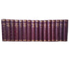 Charles Dickens 16 Burgundy Books - Hazell, Watson & Viney (16 Books)
