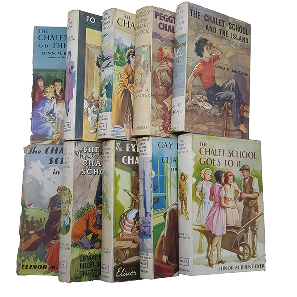 Elinor M. Brent-Dyer Collected Works - The Chalet School Series, 1956 (10 Books)