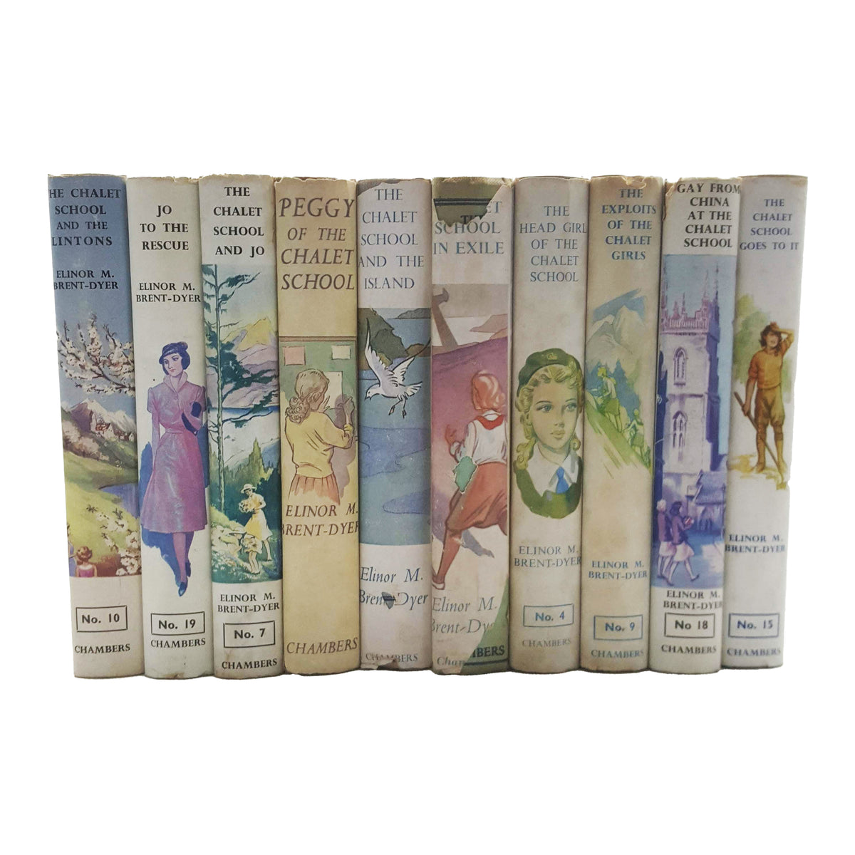 Elinor M. Brent-Dyer Collected Works - The Chalet School Series, 1956 (10 Books)